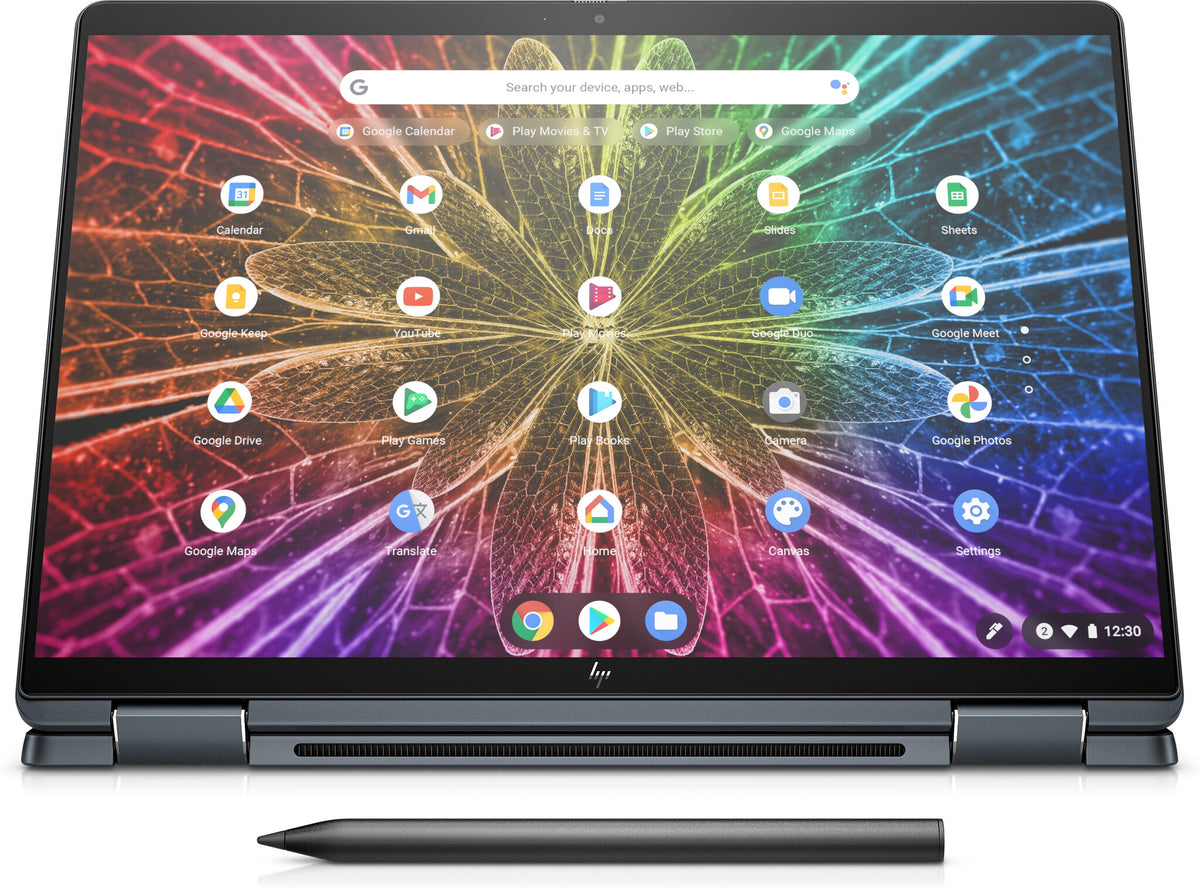 HP Elite Dragonfly Chromebook - Touchscreen - 34.3 cm (13.5&quot;) - Intel® Core™ i5-1245U - 8 GB LPDDR4x-SDRAM - 128 GB SSD - Wi-Fi 6 - ChromeOS - Grey