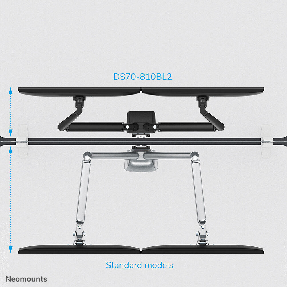 Neomounts DS70-810BL2 - Desk monitor mount for 43.2 cm (17") to 81.3 cm (32")