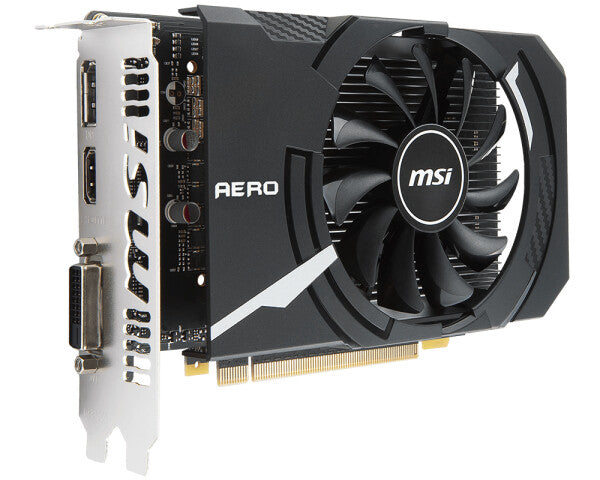 MSI AERO ITX OCV1 - NVIDIA 4 GB GDDR5 GeForce GTX 1050 Ti graphics card