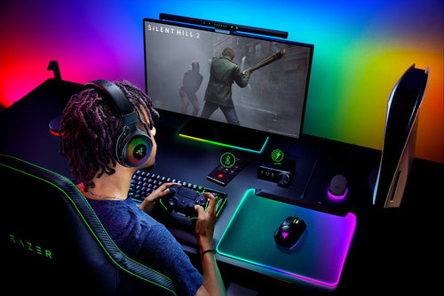 Razer Kraken V4 Pro - USB Type-A Wired &amp; Wireless Bluetooth Gaming Headset in Black