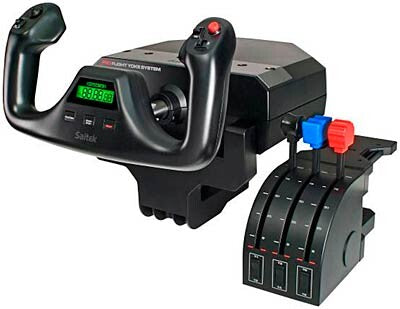 Logitech G - G Saitek PRO Flight Yoke System for PC