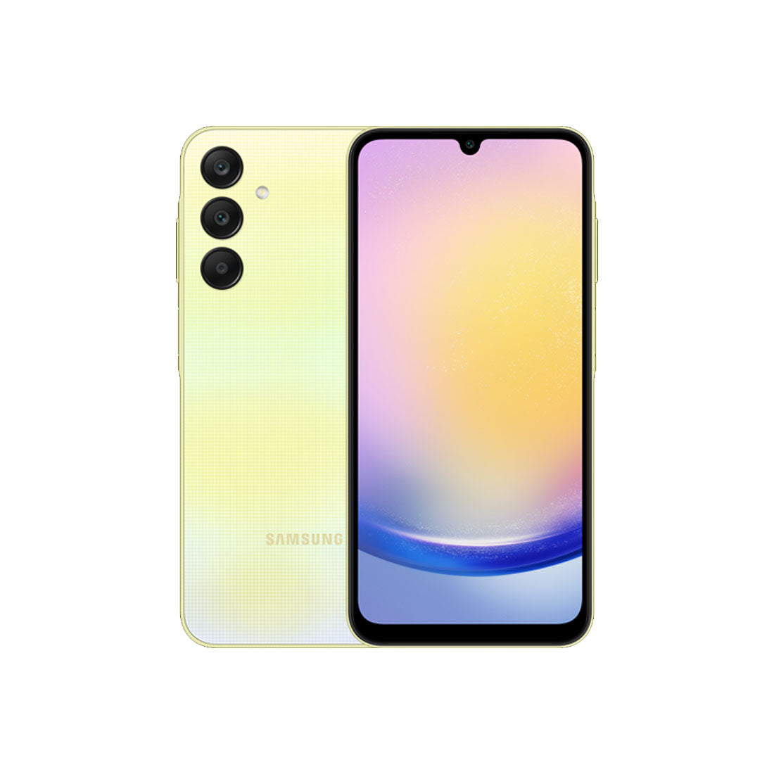 Samsung Galaxy A25 Yellow - Front
