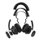 Fairphone Fairbuds XL (2nd Generation) - Bluetooth Wireless Headset in Horizon Black
