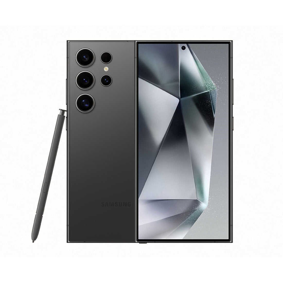 Samsung Galaxy S24 Ultra Titanium Black - Front