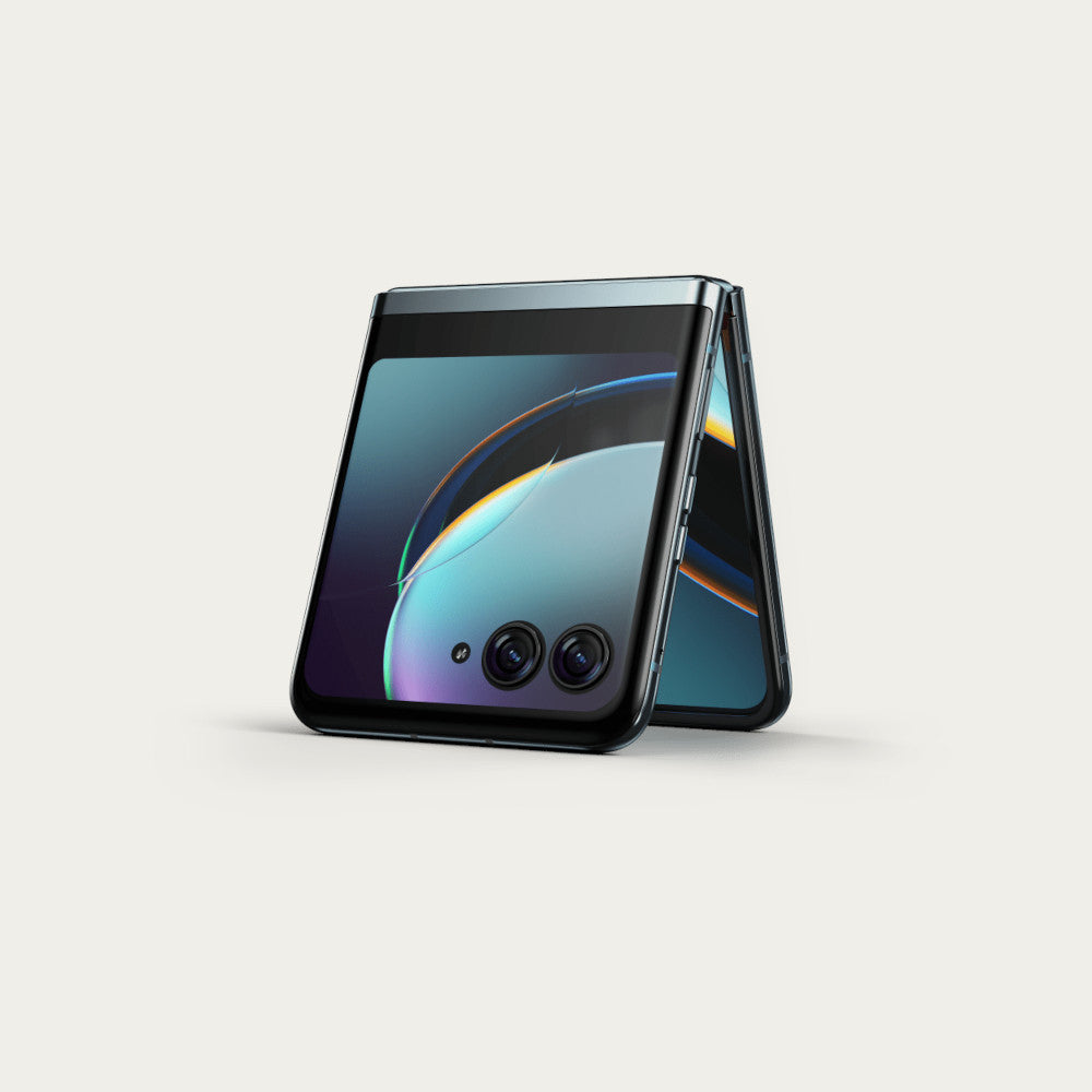 Motorola razr 40 Ultra (Glacier Blue, 8GB RAM, 256GB Storage) | 3.6  External AMOLED Display | 6.9 AMOLED 165Hz Display | 32MP Selfie Camera  |30W