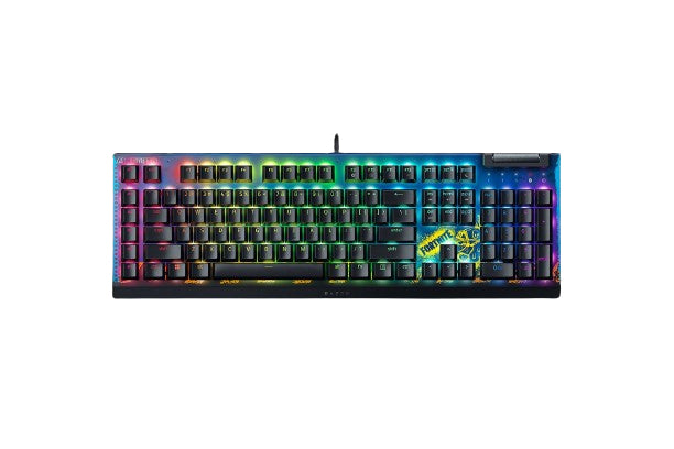 Razer BlackWidow V4 X - Fortnite Edition keyboard Gaming USB US English Black