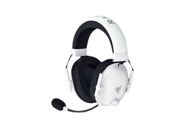 Razer BlackShark V2 HyperSpeed - USB Type-A Wired & Wireless Bluetooth Gaming Headset in White