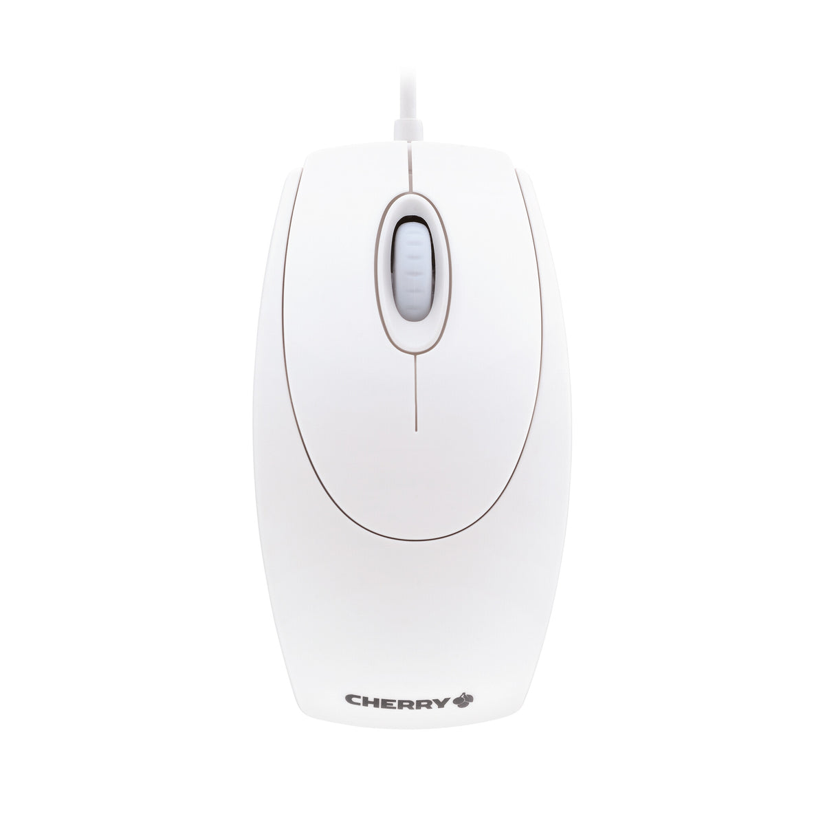 CHERRY WHEELMOUSE PS2/USB Corded optical mouse in Pale Grey