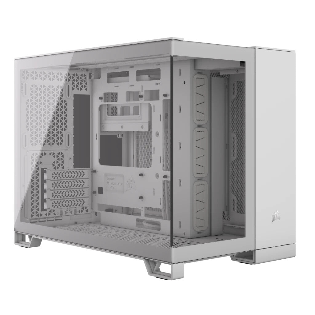 Corsair 2500X - MicroATX Mini Tower Case in White