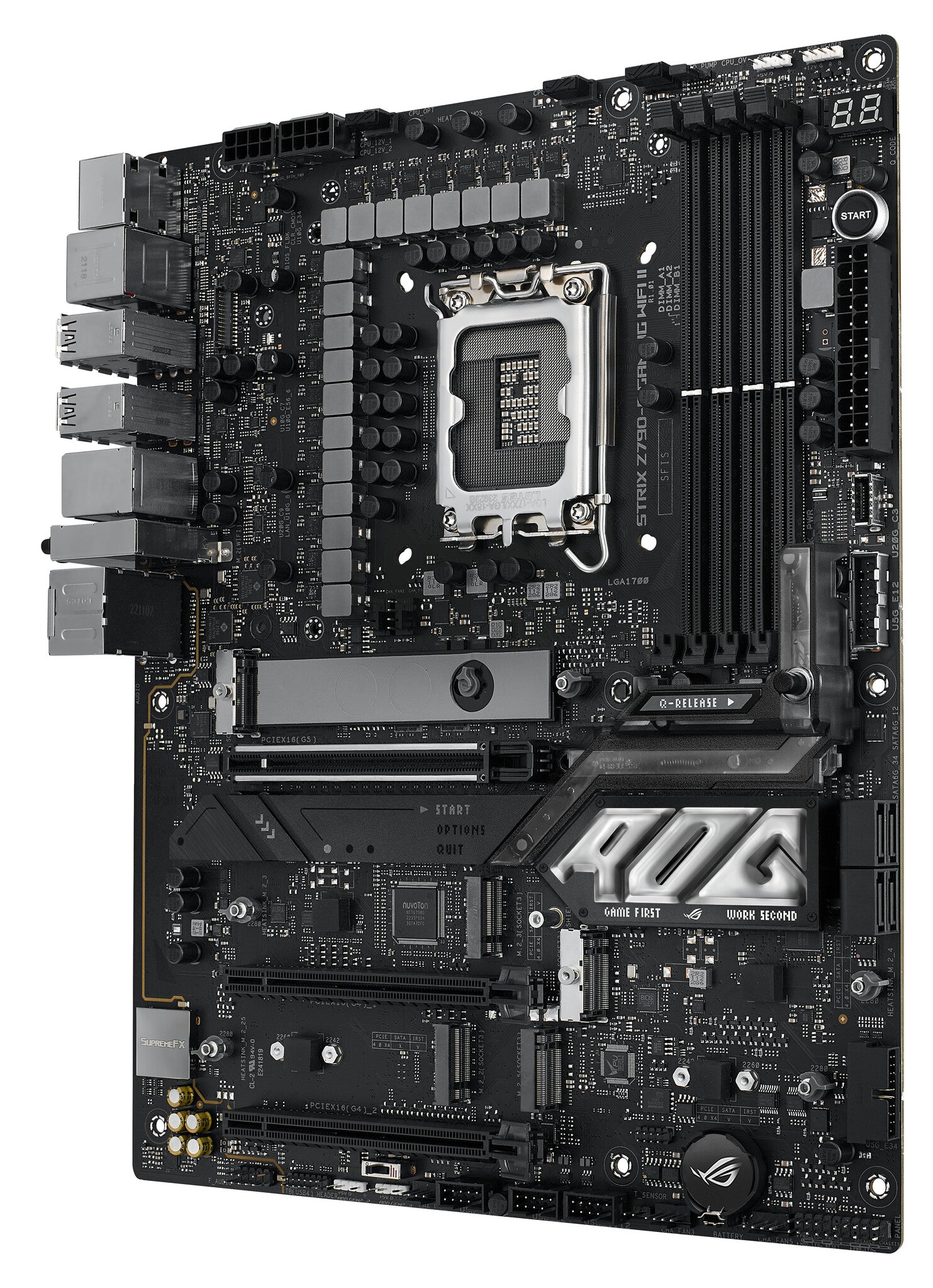 Rog String Z790 ASUS ROG STRIX Z790-E GAMING WIFI II ATX Motherboard - Intel Z790 LGA ...