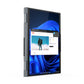 Lenovo ThinkPad X1 Yoga Gen 7 Hybrid (2-in-1) - 35.6 cm (14") - Touchscreen - Intel® Core™ i5-1240P - 16 GB LPDDR5-SDRAM - 256 GB SSD - Wi-Fi 6E - Windows 11 Pro - Grey