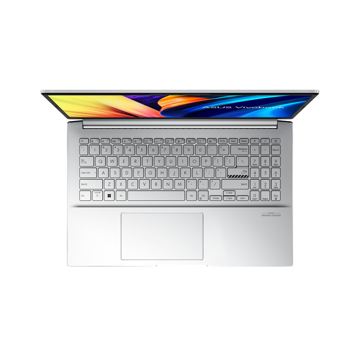 ASUS VivoBook Pro 15 Laptop - 39.6 cm (15.6&quot;) - AMD Ryzen™ 7 6800H - 16 GB LPDDR5-SDRAM - 512 GB SSD - NVIDIA GeForce RTX 3050 - Wi-Fi 6E - Windows 11 Home - Silver