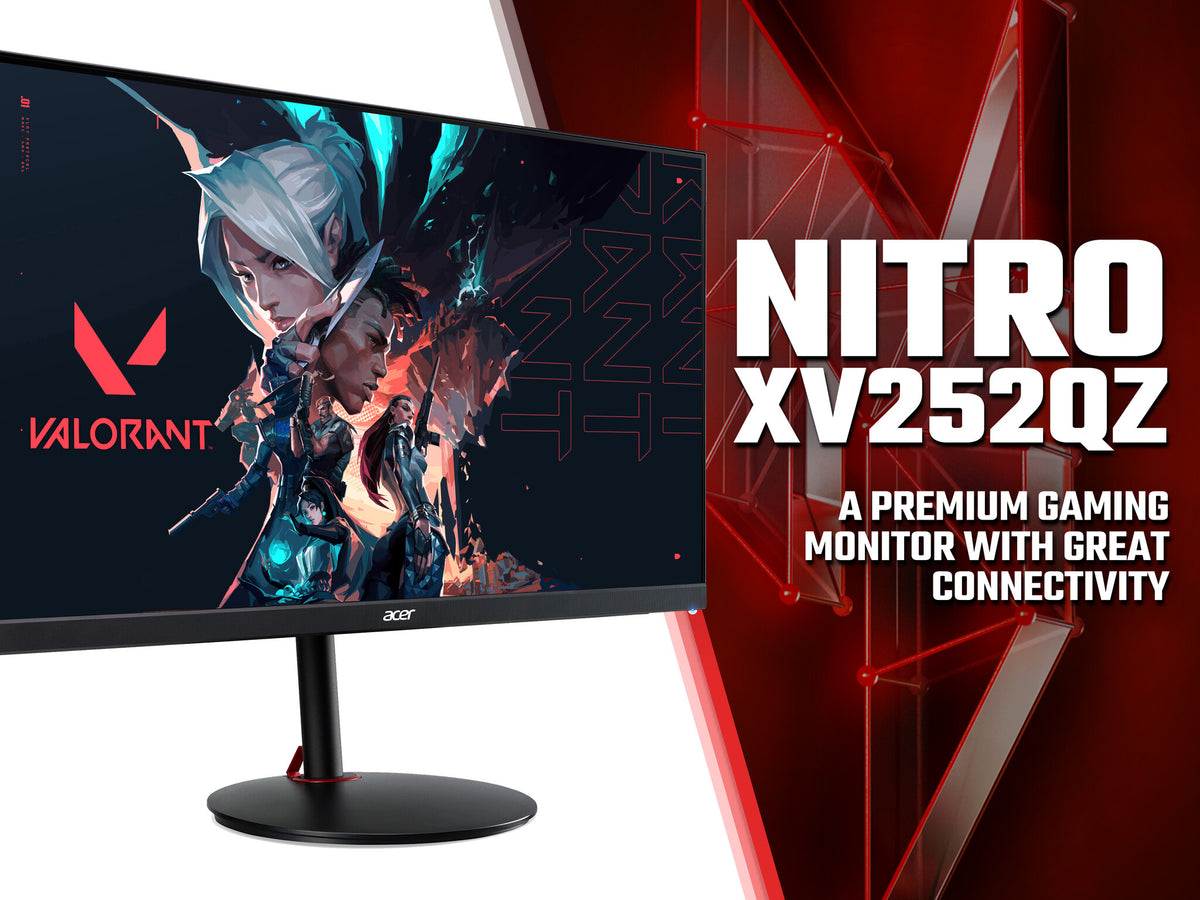 Acer Nitro XV252Q Z - 62.2 cm (24.5") - 1920 x 1080 pixels FHD LCD Monitor
