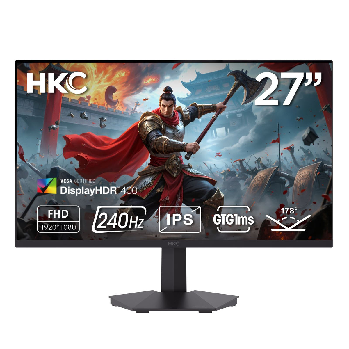 HKC G27H3D 27 Monitor computer monitor 68.6 cm (27") 1920 x 1080 pixels Full HD