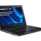 Acer TravelMate B3 Laptop - 29.5 cm (11.6") - Intel® Celeron® N4120 - 4 GB DDR4-SDRAM - 64 GB eMMC - Wi-Fi 5 - Windows 11 Pro Education - Black
