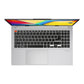 ASUS VivoBook Laptop - 39.6 cm (15.6") - Intel® Core™ i7-13700H - 16 GB LPDDR5-SDRAM - 1 TB SSD - Intel Arc A350M - Wi-Fi 6E - Windows 11 Home - Silver