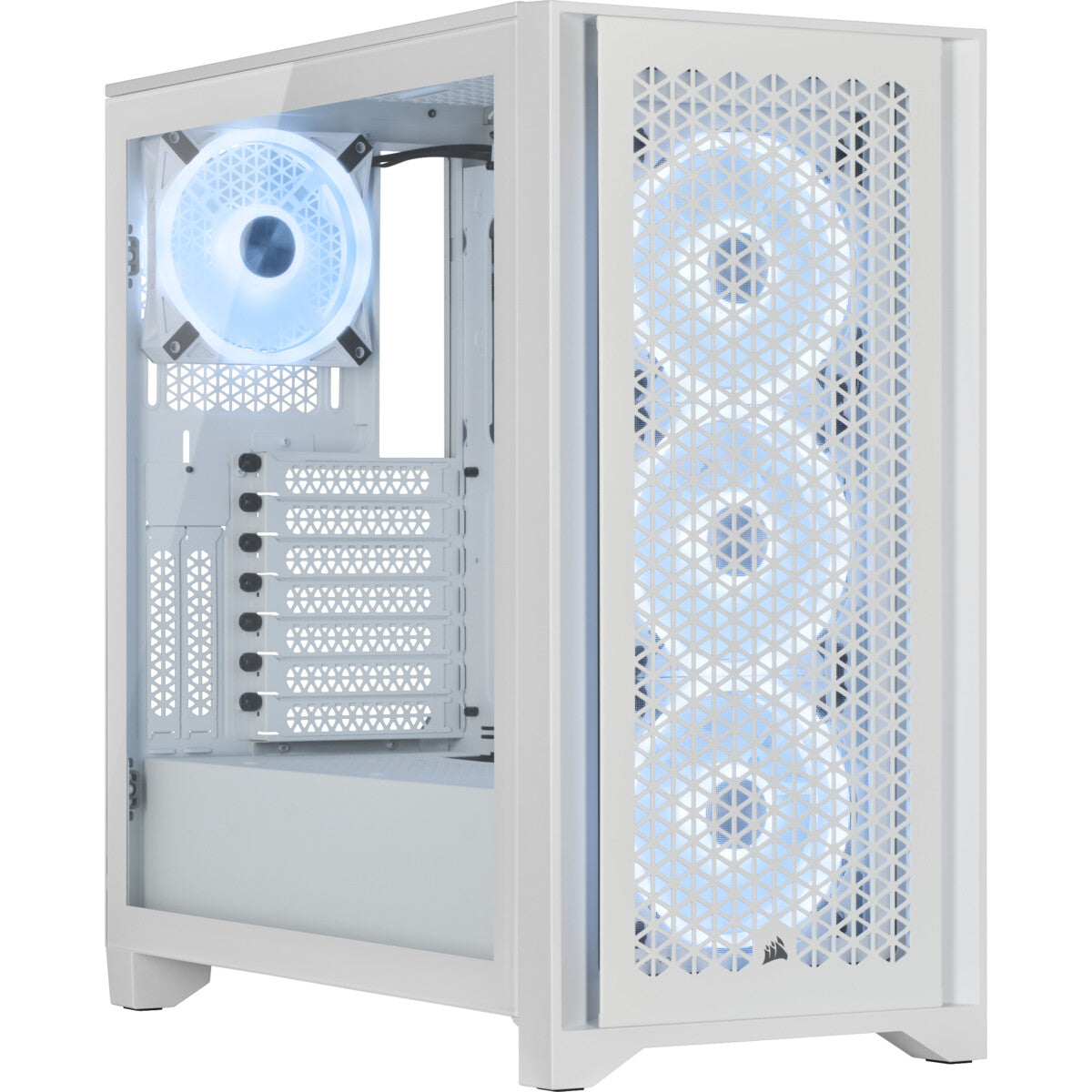 Corsair iCUE 4000D RGB AIRFLOW - ATX Mid Tower Case in White