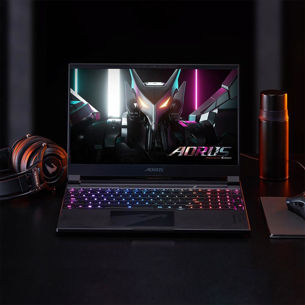 GIGABYTE AORUS 15X Laptop - 39.6 cm (15.6&quot;) - Intel® Core™ i9-13900HX - 16 GB DDR5-SDRAM - 1 TB SSD - NVIDIA GeForce RTX 4070 - Wi-Fi 6E - Windows 11 Home - Black