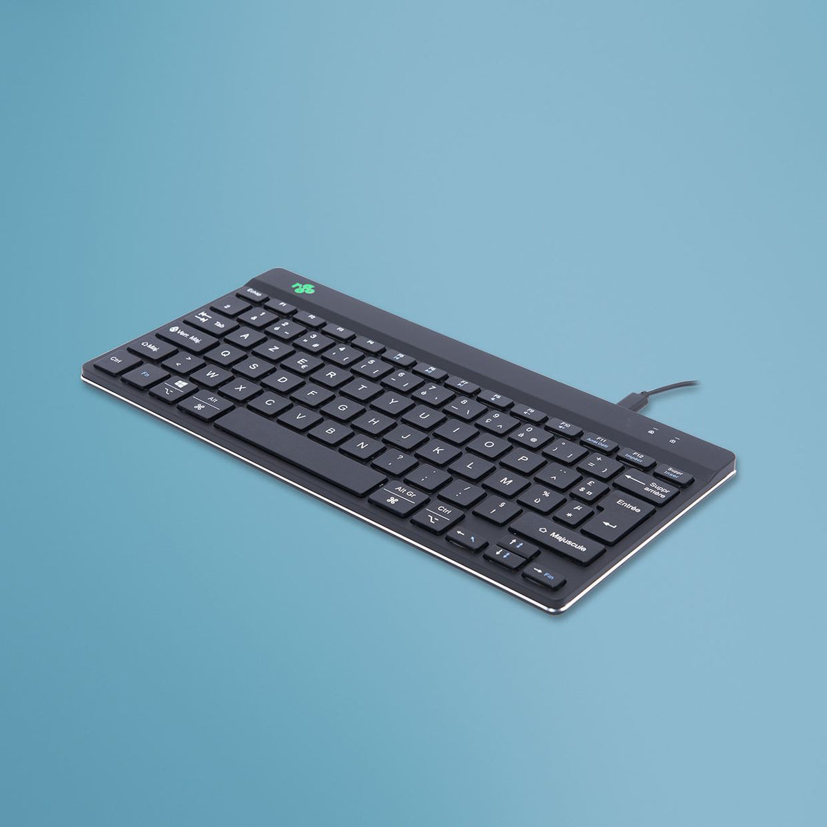 R-Go Tools Compact Break R-Go keyboard AZERTY (FR), wired, black