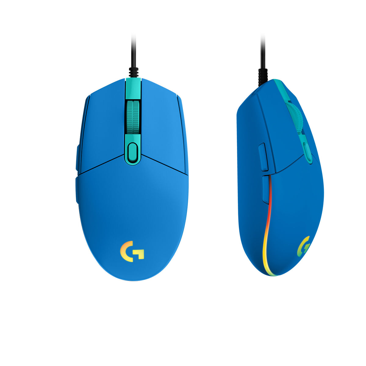 Logitech G - G203 LIGHTSYNC Gaming Mouse in Blue - 8,000 DPI