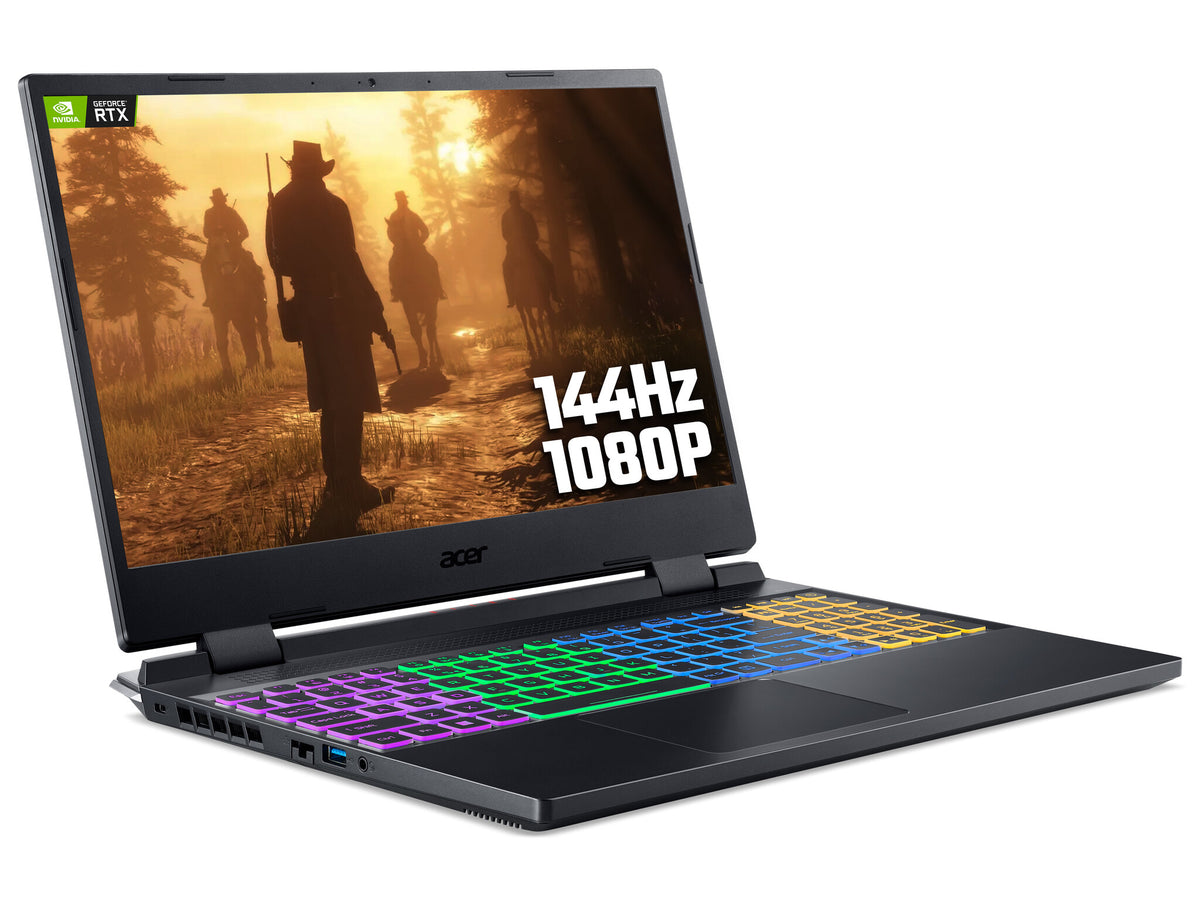 Acer Nitro 5 AN515-58 Gaming Laptop - 39.6 cm (15.6&quot;) - Intel® Core™ i7-12650H - 16GB DDR5-SDRAM - 512GB SSD - NVIDIA GeForce RTX 4050 - Windows 11 - Black