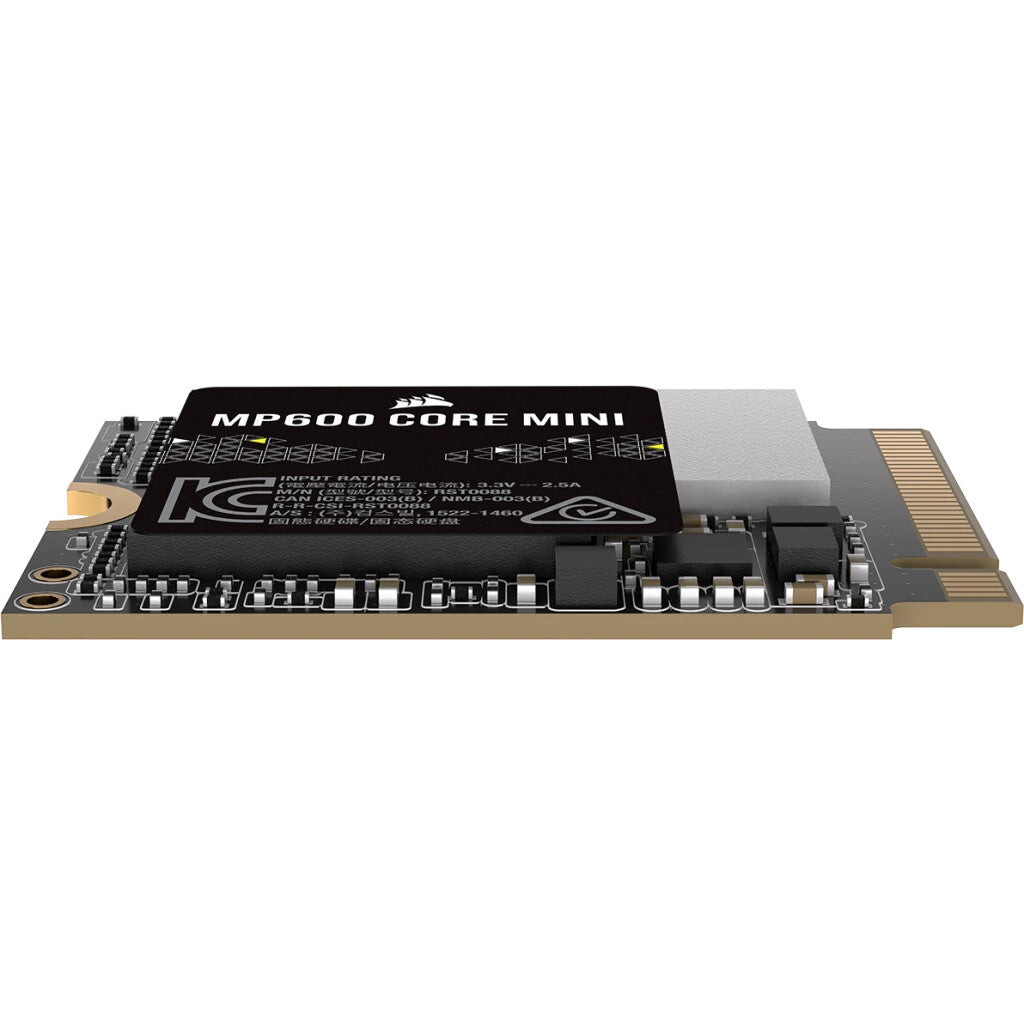 Corsair MP600 Mini - PCI Express 4.0 QLC 3D NAND NVMe M.2 SSD - 2 TB