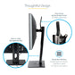 StarTech.com FPPNEUSTND - Desk monitor stand for 81.3 cm (32") to 86.4 cm (34")