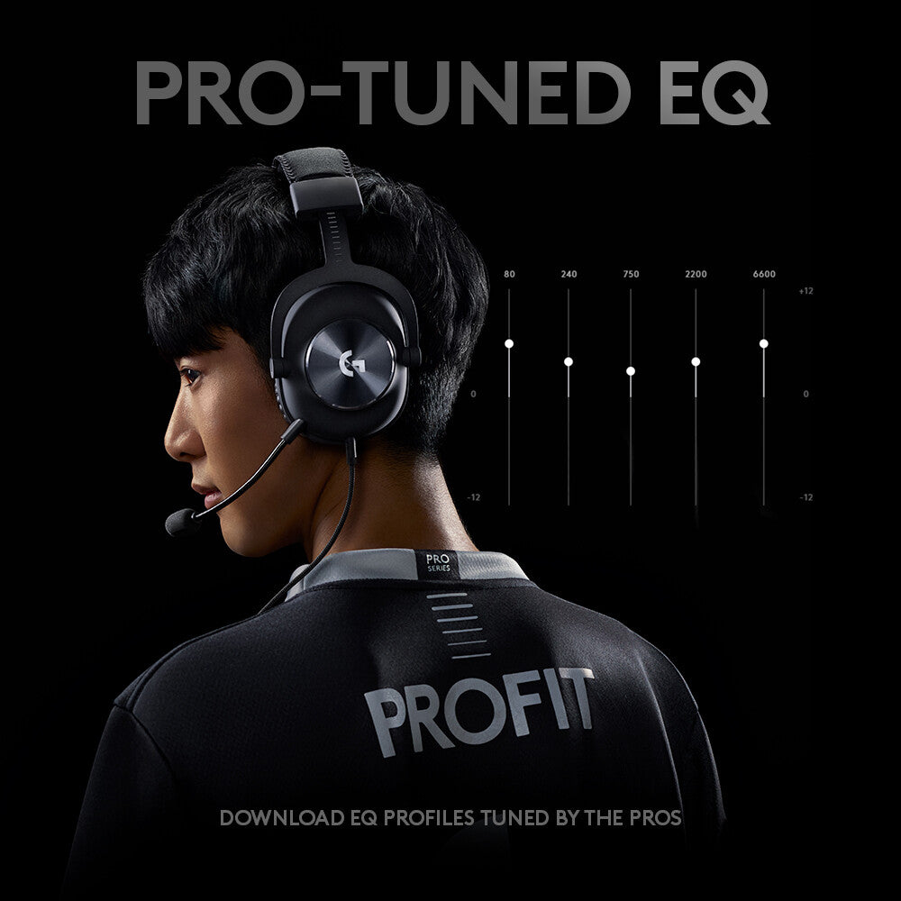 Logitech G - G PRO X Gaming Headset in Black