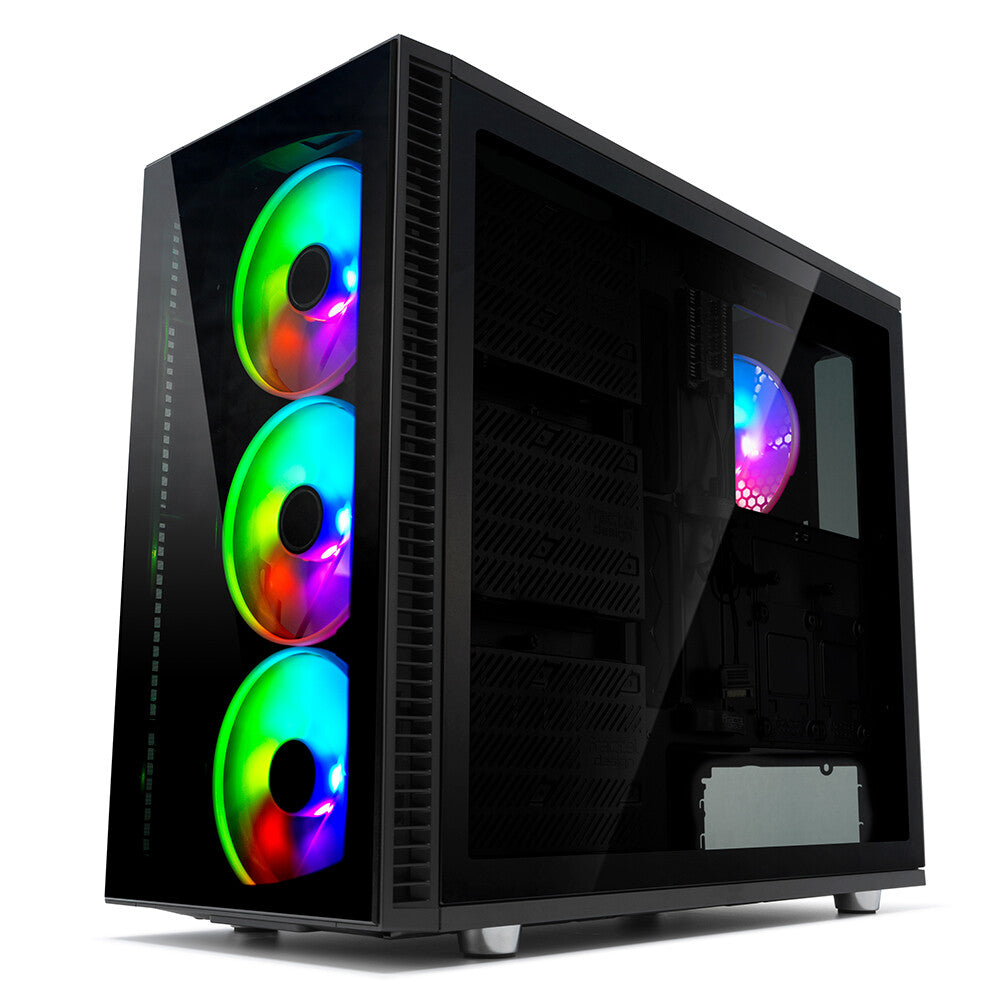 Fractal Design Define S2 Vision - RGB Midi Tower in Black