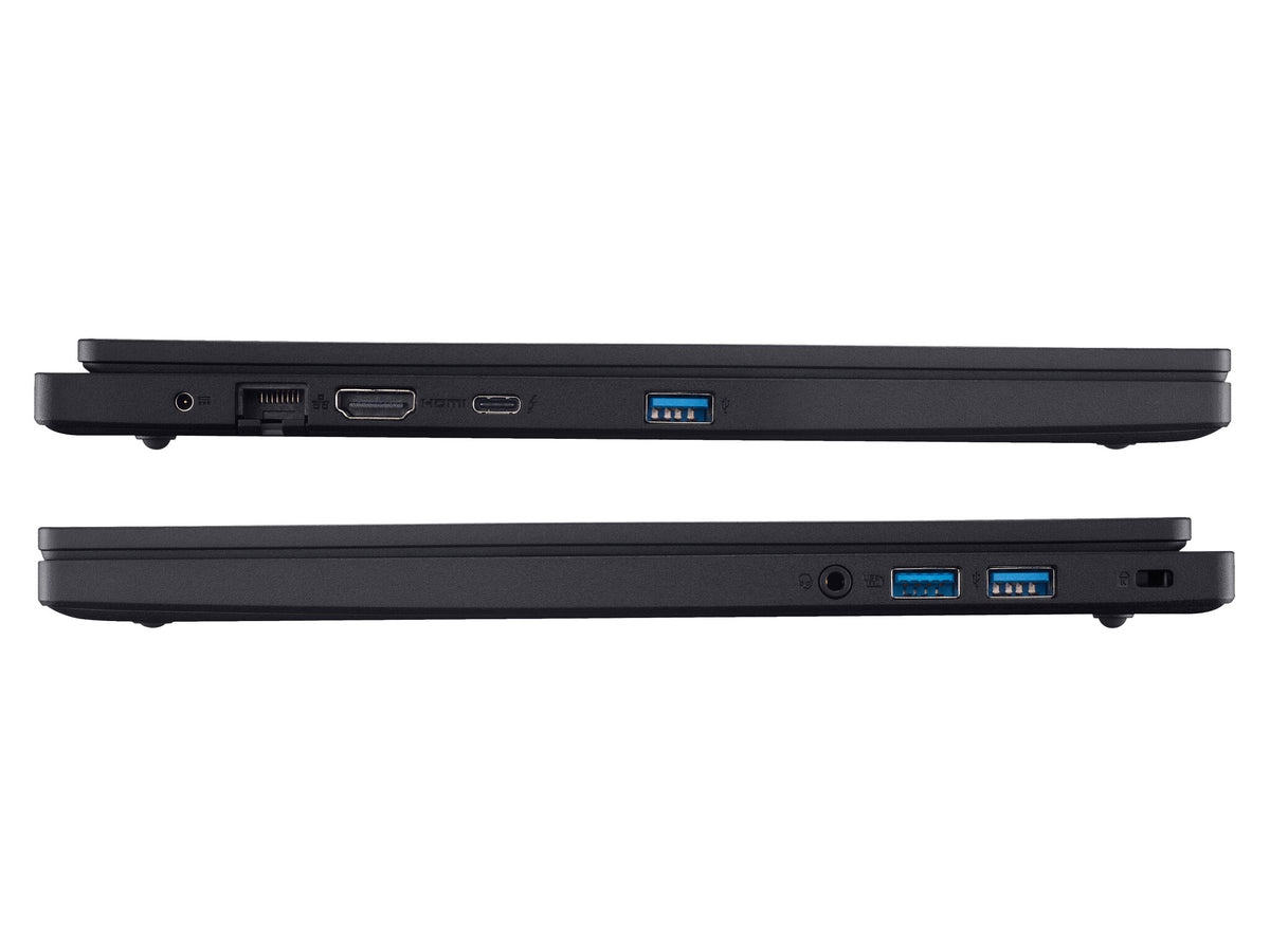 Acer TravelMate P2 TMP214-54 Laptop - 35.6 cm (14") - Intel® Core™ i3-1215U - 8 GB DDR4-SDRAM - 256 GB SSD - Wi-Fi 6 - Windows 11 Home - Black