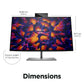 HP Z24M G3 - 60.5 cm (23.8") - 2560 x 1440 pixels Quad HD Monitor
