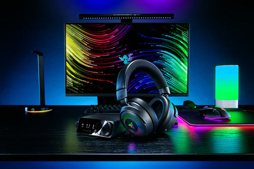 Razer Kraken V4 Pro - USB Type-A Wired &amp; Wireless Bluetooth Gaming Headset in Black
