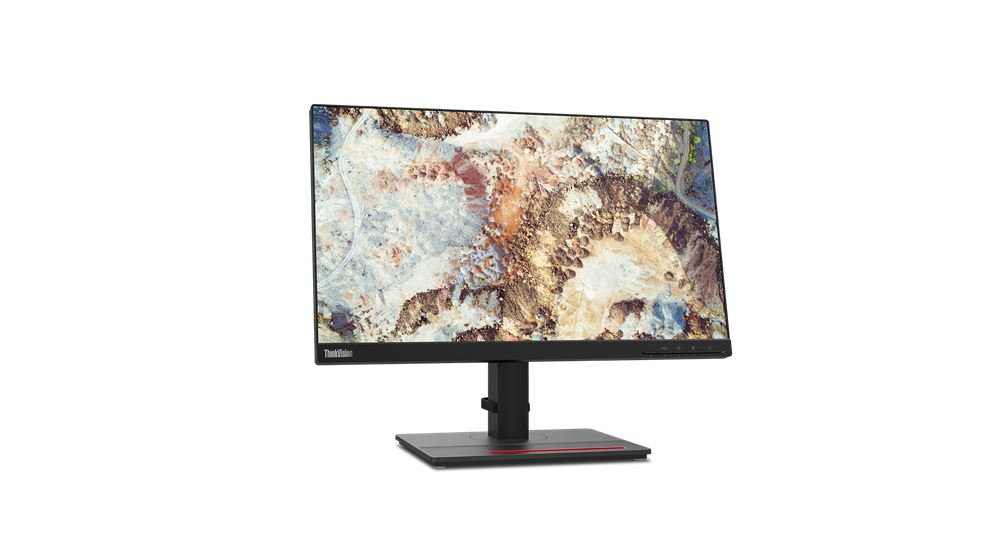 Lenovo ThinkVision T22i-20 54.6 cm (21.5") 1920 x 1080 pixels Full HD LED Black Monitor