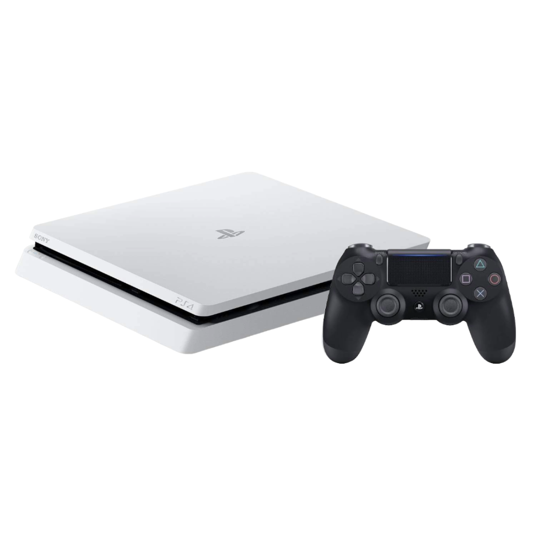 Sony PlayStation 4 (slim) - 500GB - White - Fair Condition