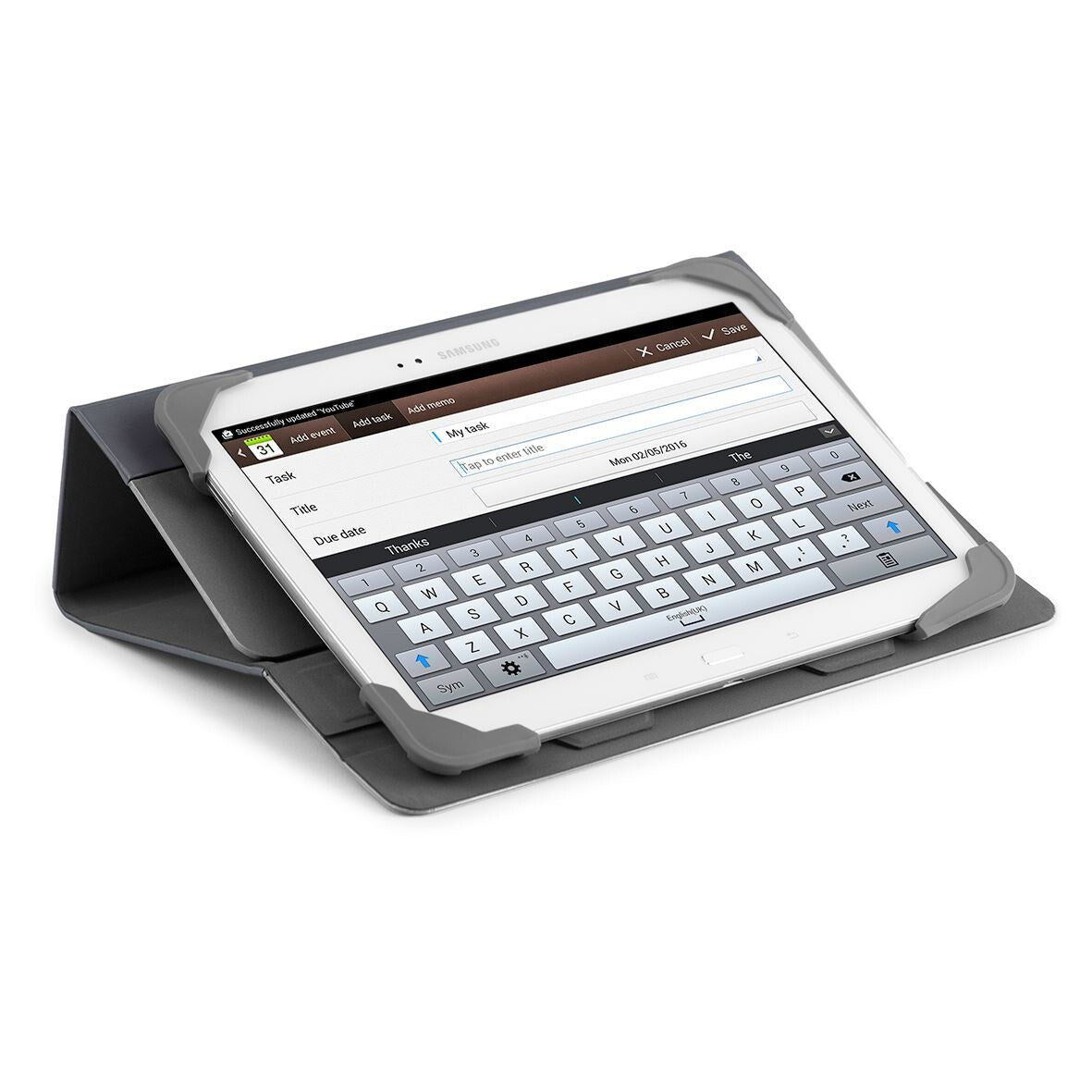 Targus Fit N&#39; Grip for 7-8&quot; Universal Tablet Case in Grey