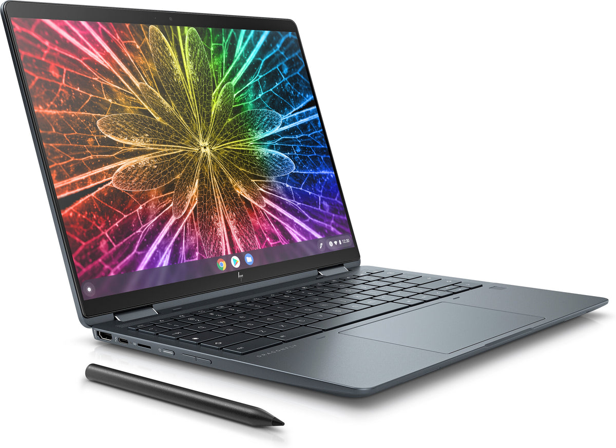 HP Elite Dragonfly Chromebook - Touchscreen - 34.3 cm (13.5&quot;) - Intel® Core™ i5-1245U - 8 GB LPDDR4x-SDRAM - 128 GB SSD - Wi-Fi 6 - ChromeOS - Grey