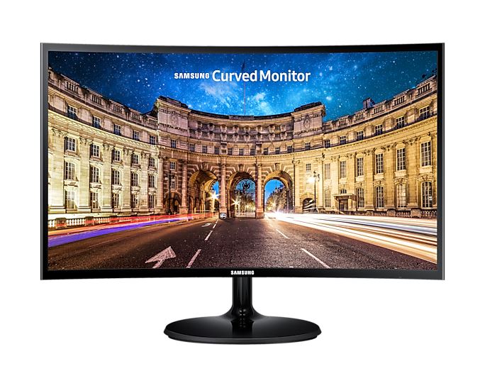 Samsung C27F390 68.6 cm (27") 1920 x 1080 pixels Full HD LED Black Monitor