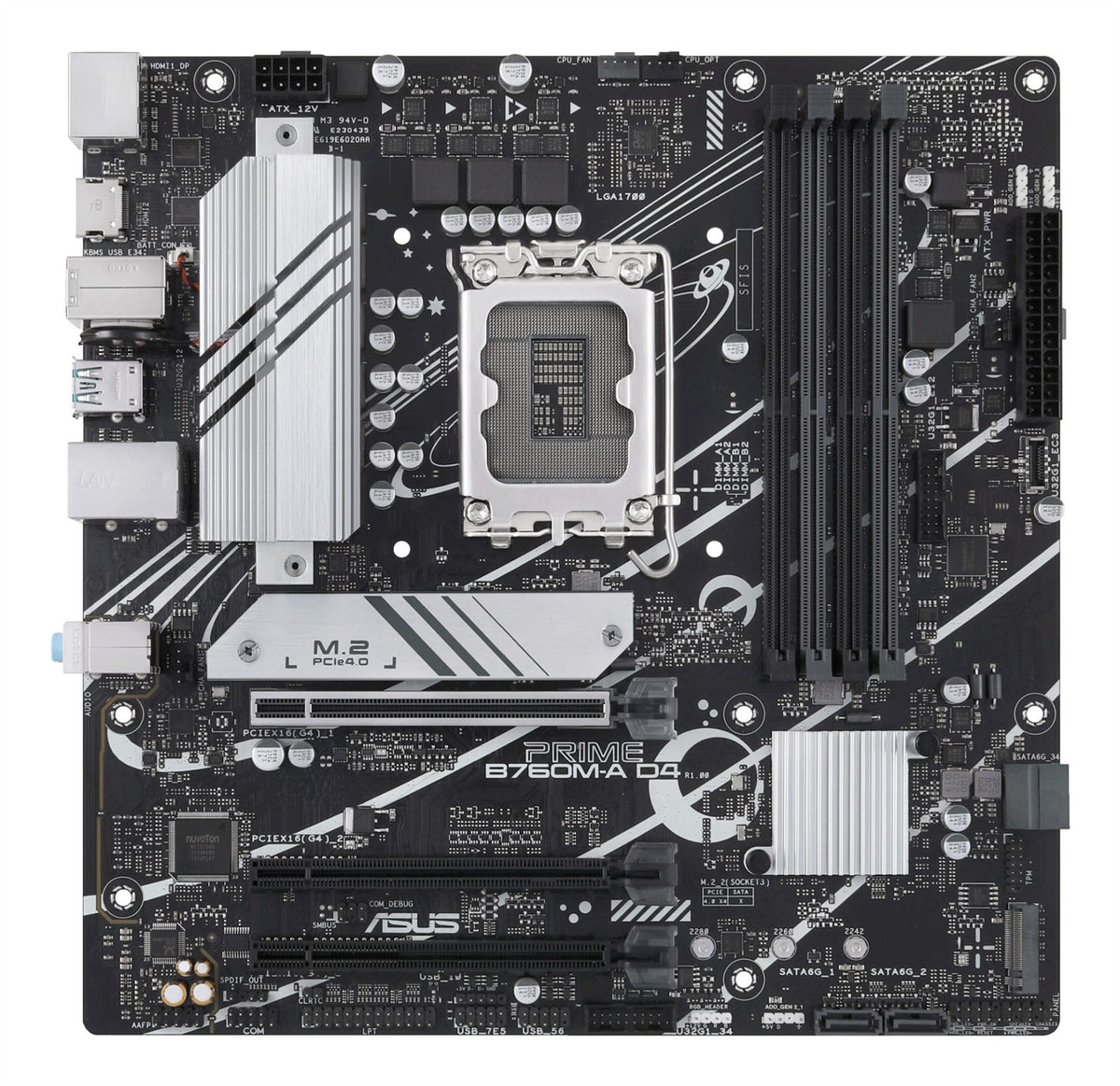ASUS PRIME B760M-A D4-CSM Intel B760 LGA 1700 micro ATX