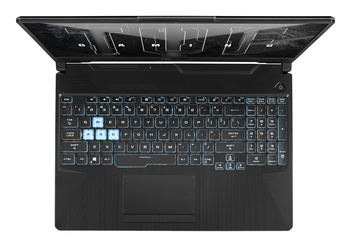 ASUS TUF Gaming A15 Laptop - 39.6 cm (15.6") - AMD Ryzen™ 5 7535HS - 8 GB DDR5-SDRAM - 512 GB SSD - NVIDIA GeForce RTX 2050 - Wi-Fi 6 - Windows 11 Home - Black