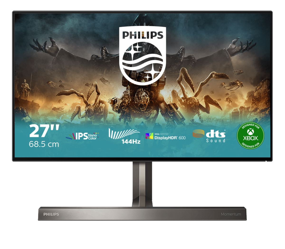 Philips 279M1RV/00 LED display 68.6 cm (27") 3840 x 2160 pixels 4K Ultra HD Black Monitor