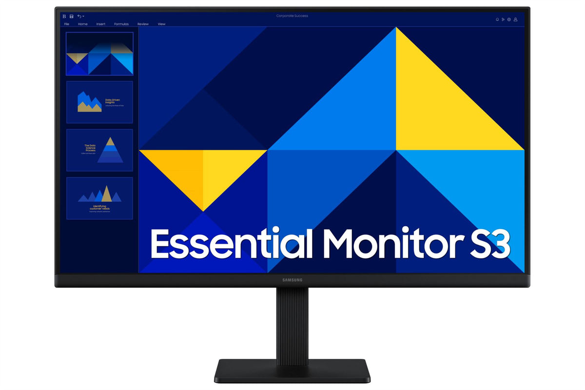 Samsung Essential S3 - 61 cm (24&quot;) - 1920 x 1080 pixels FHD LCD Monitor