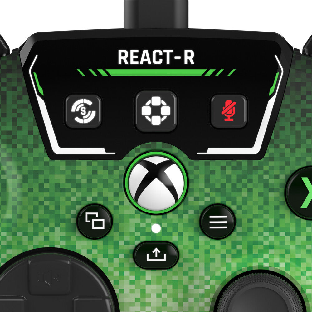 Turtle Beach REACT-R - USB Gamepad for PC / Xbox Series X|S in Pixel Green