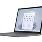 Microsoft Surface Laptop 5 - Touchscreen - 34.3 cm (13.5") - Intel® Core™ i7-1265U - 16 GB - 256 GB SSD - Wi-Fi 6 - Windows 10 Pro - Platinum