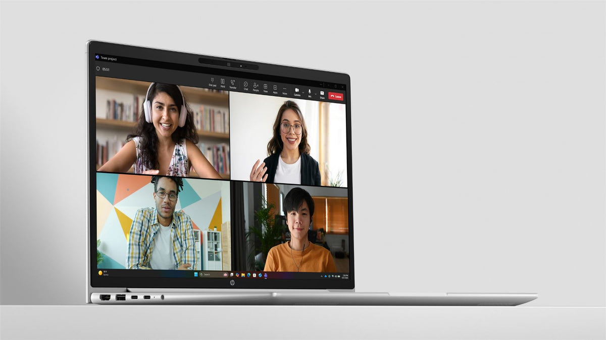 HP ProBook 4 G2a 14 inch Notebook Next Gen AI PC Wolf Pro Security Edition AMD Ryzen™ AI 5 Laptop 35.6 cm (14") WUXGA 16 GB DDR5-SDRAM 512 GB SSD Wi-Fi 7 (802.11be) Windows 11 Pro Silver