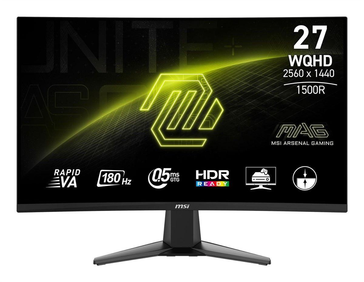 MSI MAG 27CQ6F - 68.6 cm (27") - 2560 x 1440 pixels QHD LCD Monitor