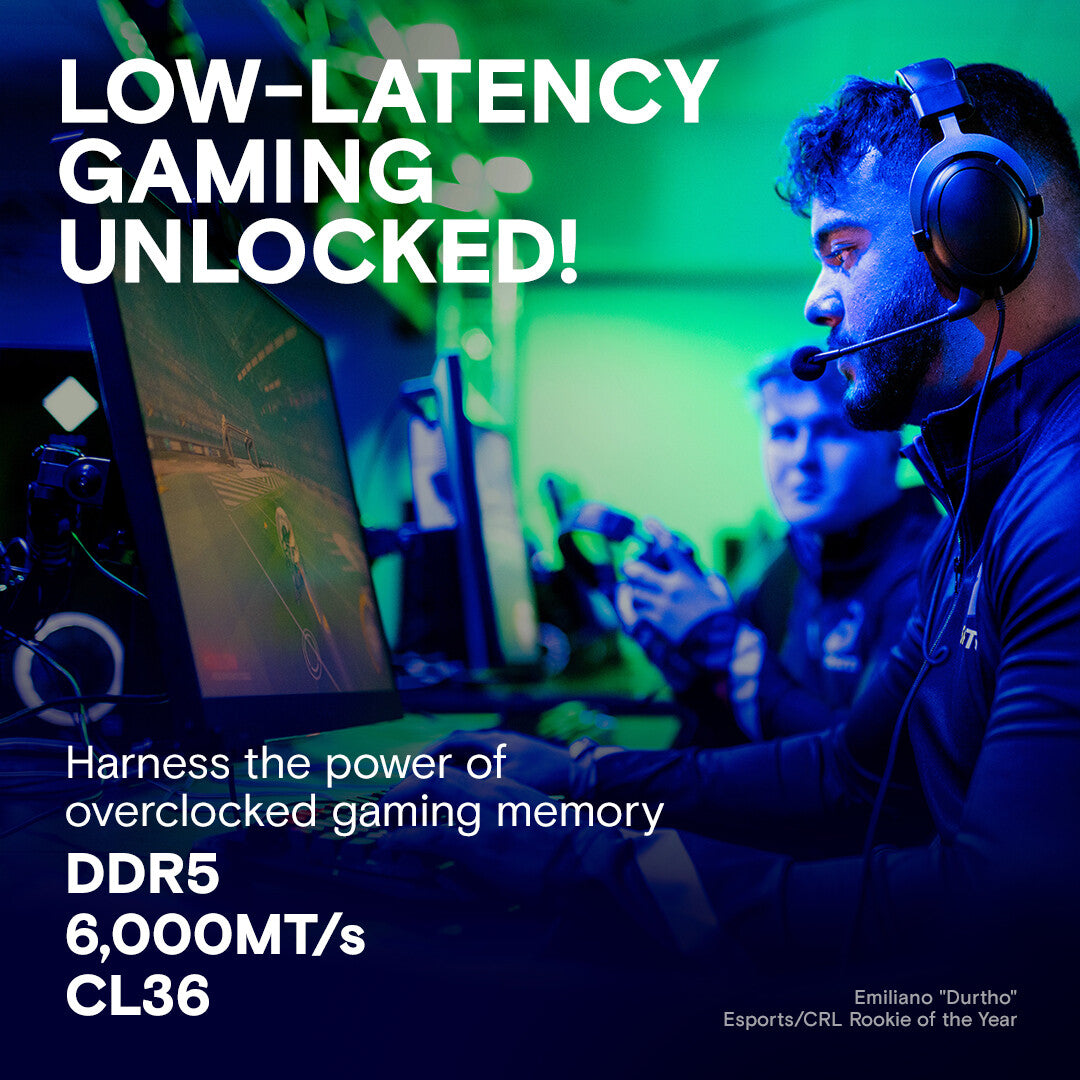 Crucial Pro Overclocking - 32 GB 2 x 16 GB DDR5 6000 MHz memory module