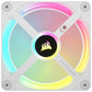 Corsair iCUE LINK QX120 RGB - Computer Case Fan in White - 120mm
