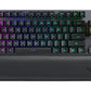 ASUS ROG Strix Scope RX TKL - USB Wired + RF Wireless + Bluetooth RGB Mechanical Keyboard in Black (QWERTY UK)