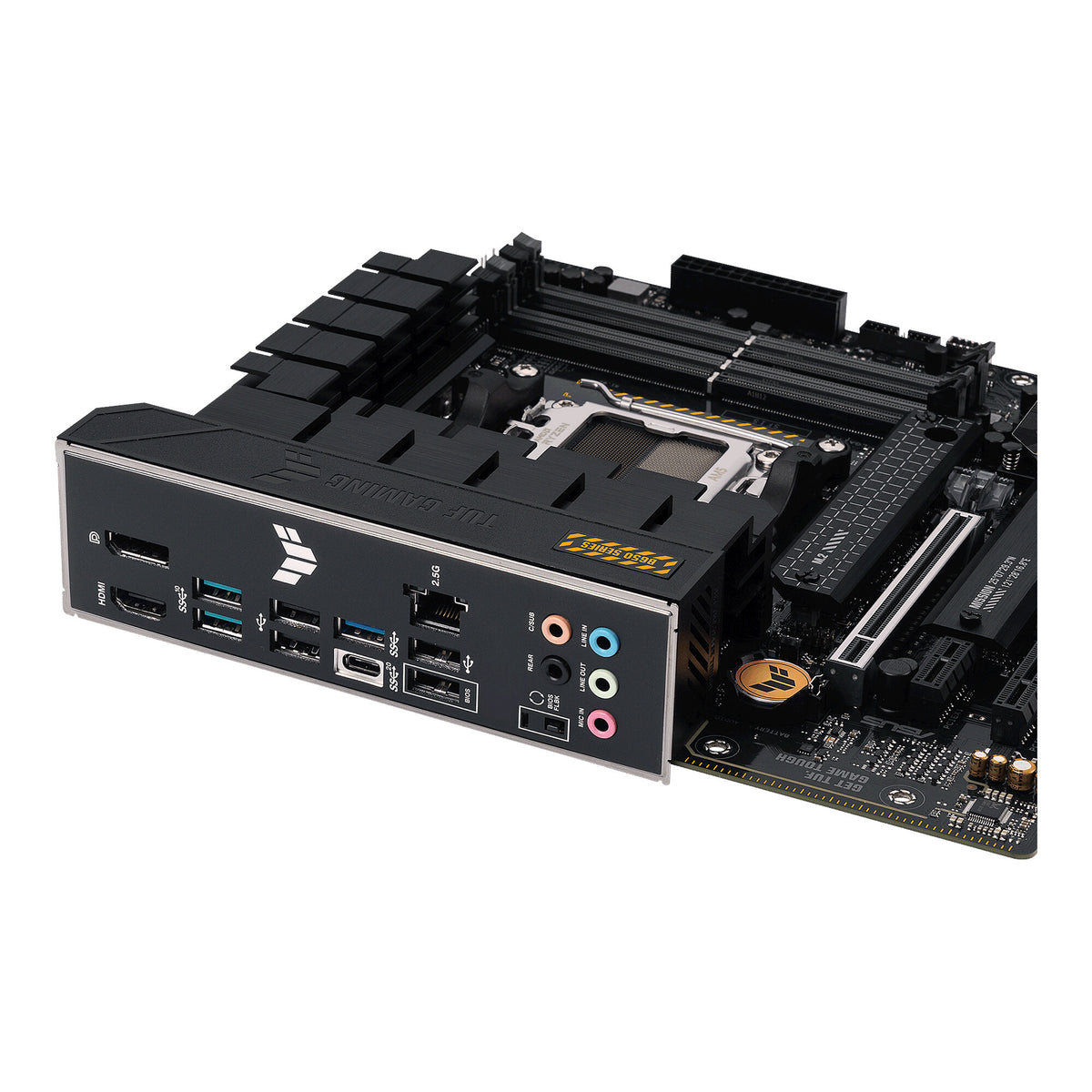 ASUS TUF GAMING B650M-PLUS micro ATX motherboard - AMD B650 Socket AM5