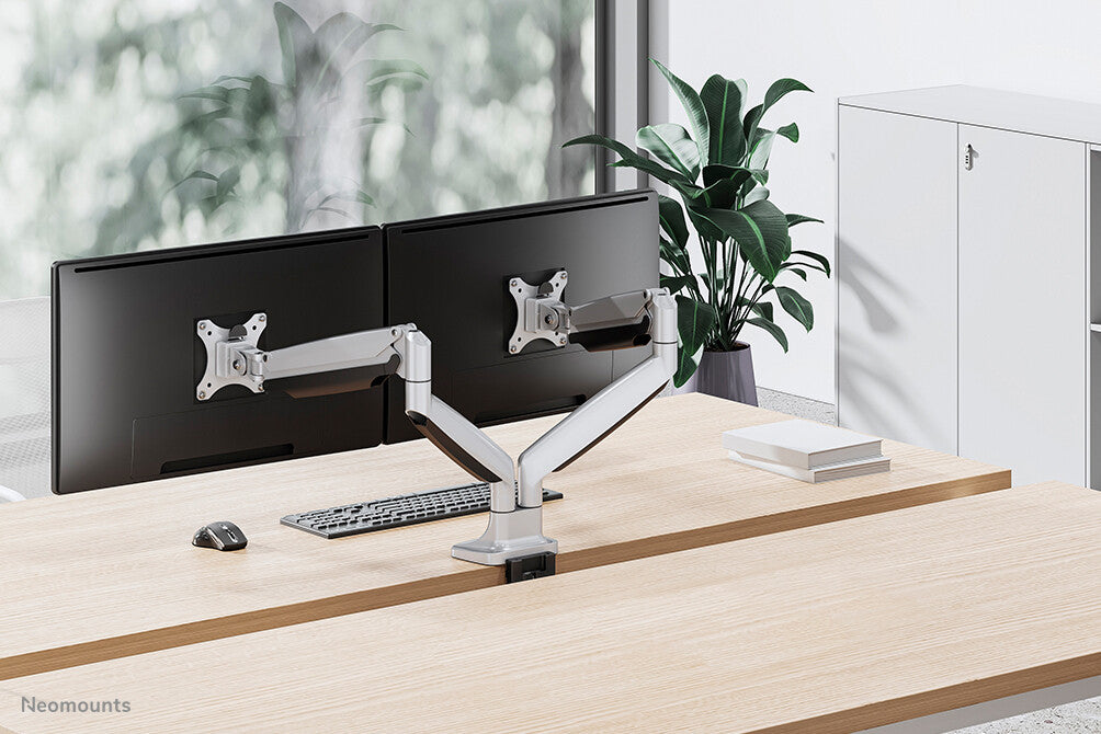 Neomounts NM-D750DSILVER - Desk monitor mount for 25.4 cm (10") to 81.3 cm (32")